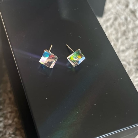 Gorgeous AB swarovski  crystal earrings #307 - Picture 11 of 13